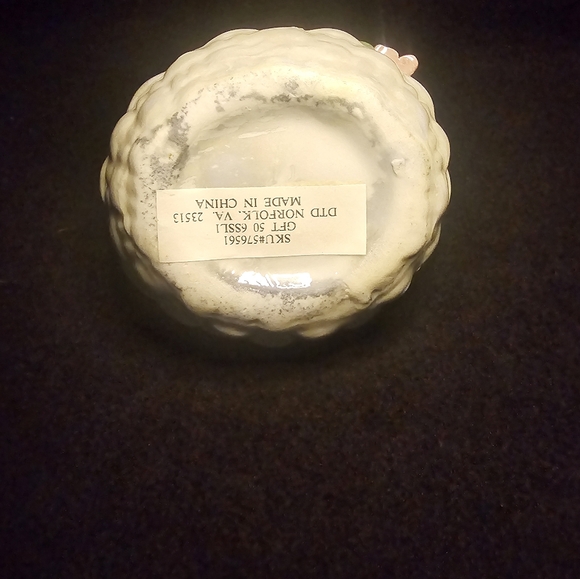 Vintage ceramic basket - Picture 8 of 11